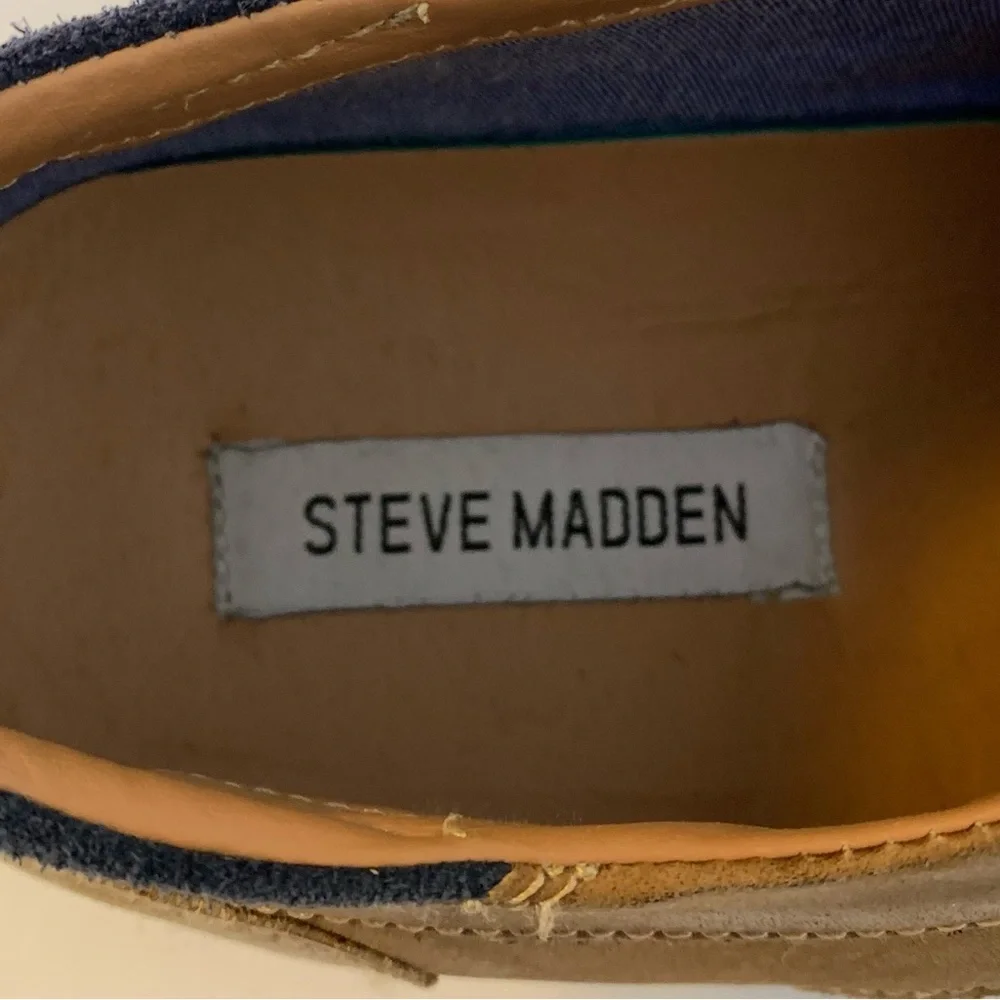 STEVE MADDEN Light Brown P. Merve Oxford Shoes